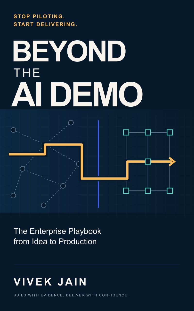 Beyond the AI Demo — The Enterprise Playbook from Idea to Production, by Vivek Jain